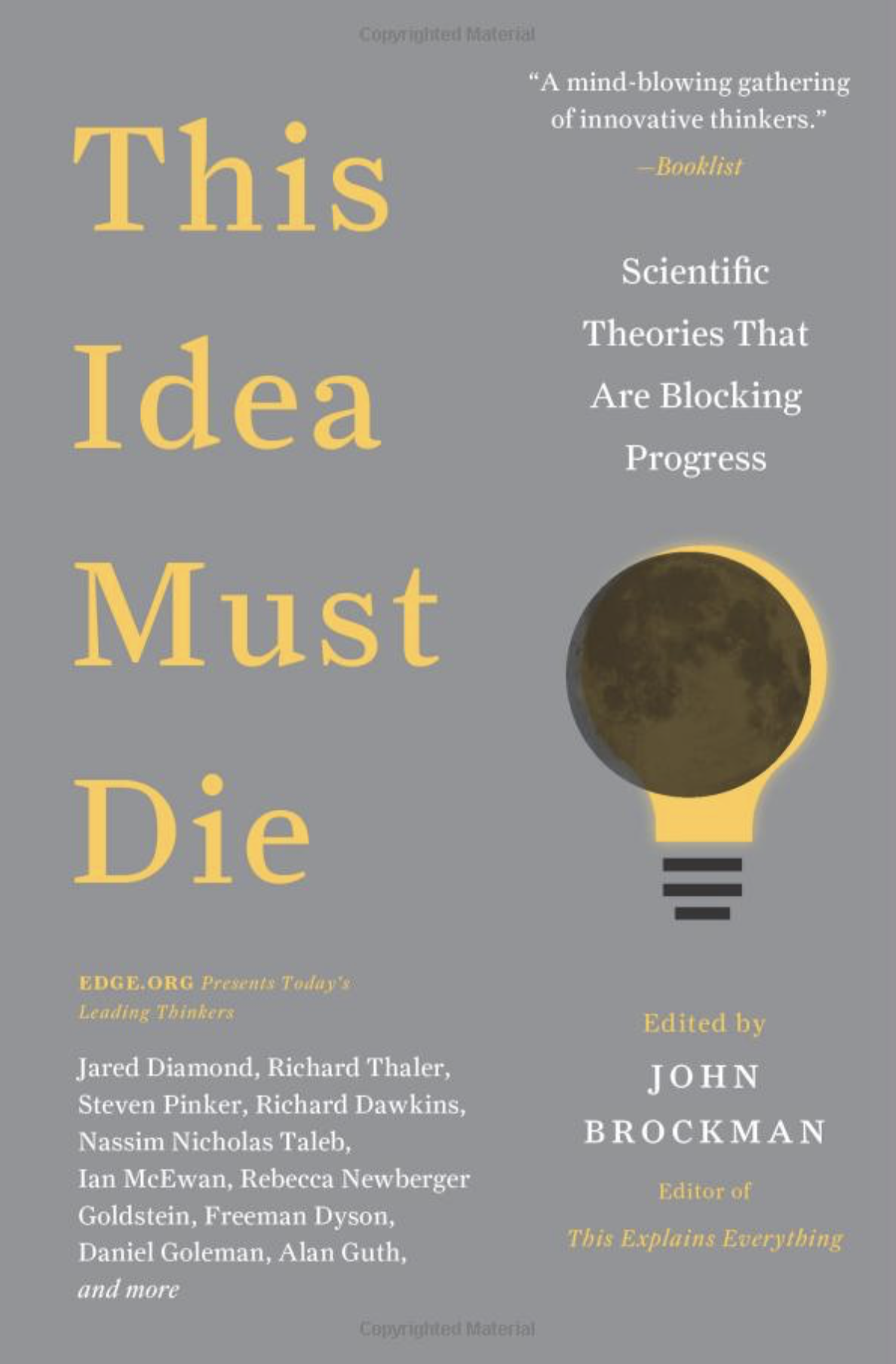 This Idea Must Die